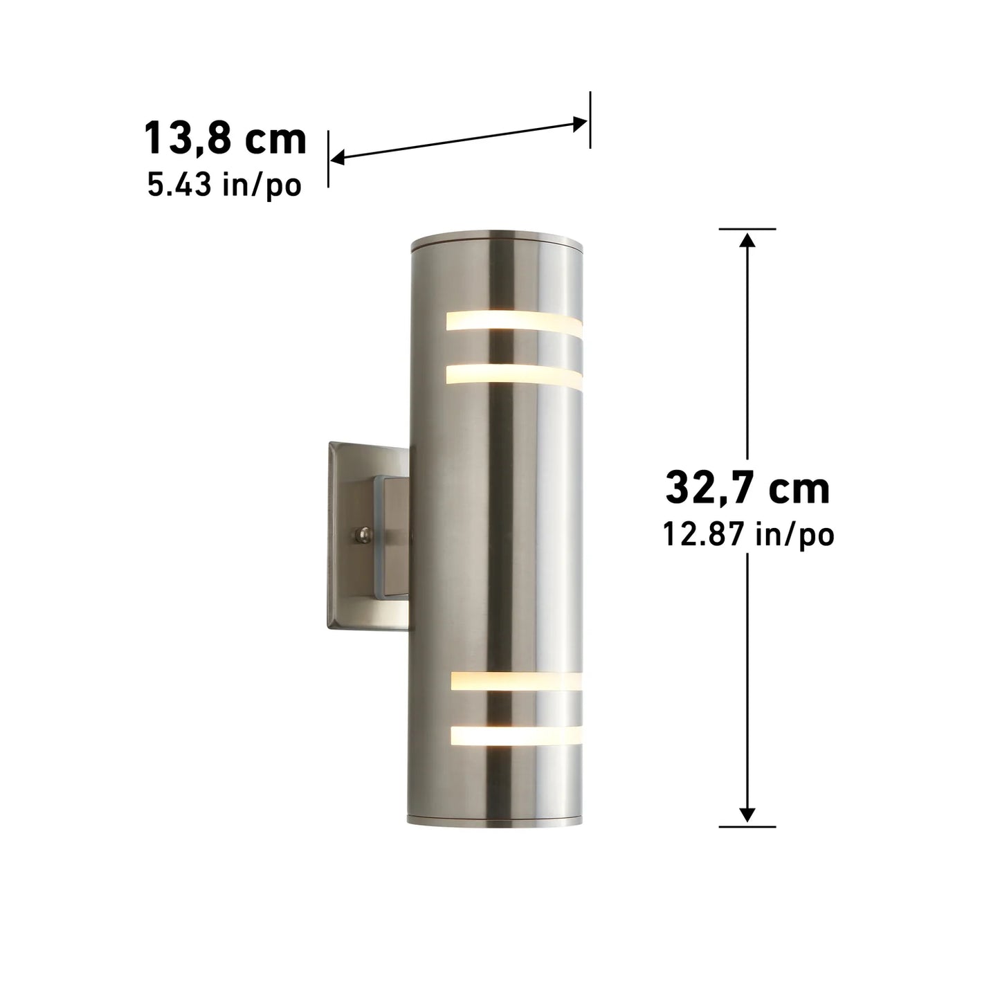 Artika Stainless Steel Outdoor Wall Light