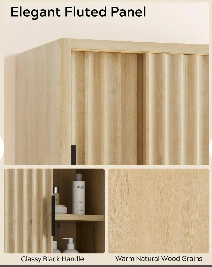 Wall-Mounted Bathroom Storage Cabinet