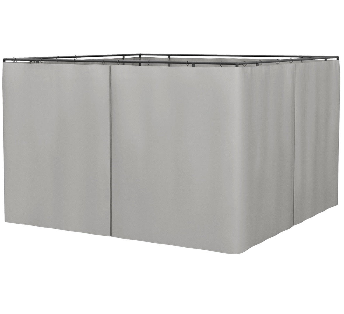 Outsunny 10’ x 10’ Gazebo Privacy Curtain Set