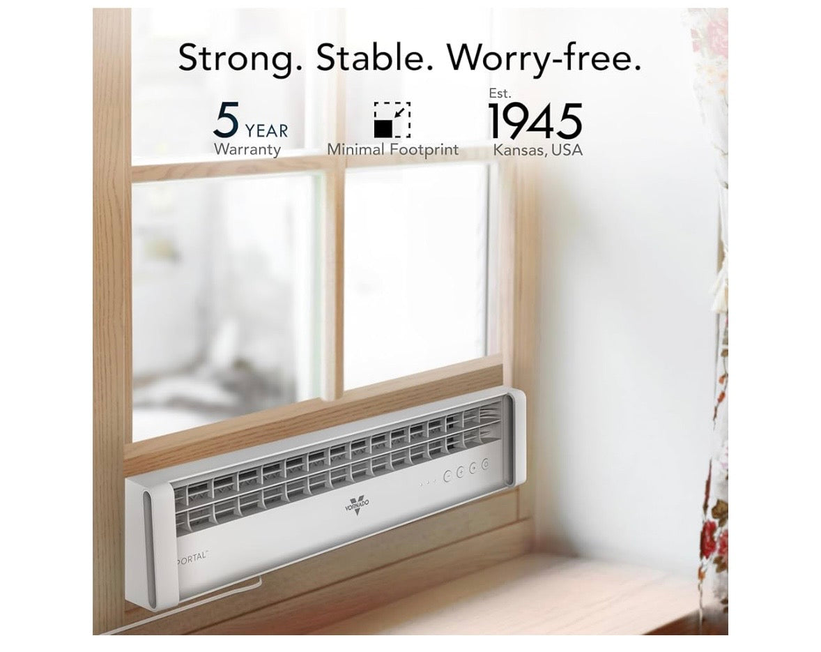 Vornado PORTAL Reversible Window Fan – 3 Speeds