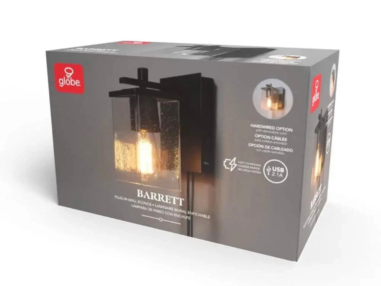 Globe Electric Barrett Wall Sconce