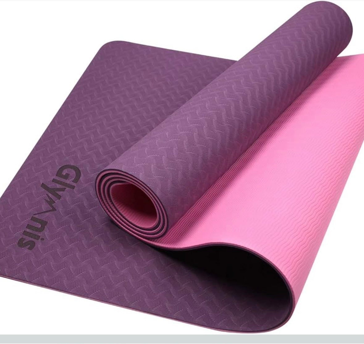 Glymnis Purple & Pink TPE Yoga Mat – 35% Off Amazon Sale Price!