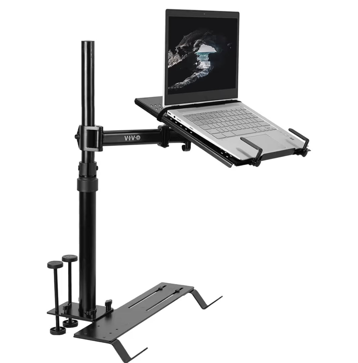 VIVO Vehicle Laptop Mount Stand — Adjustable Universal Car Mount for Laptops & Tablets (Open Box – Brand New)