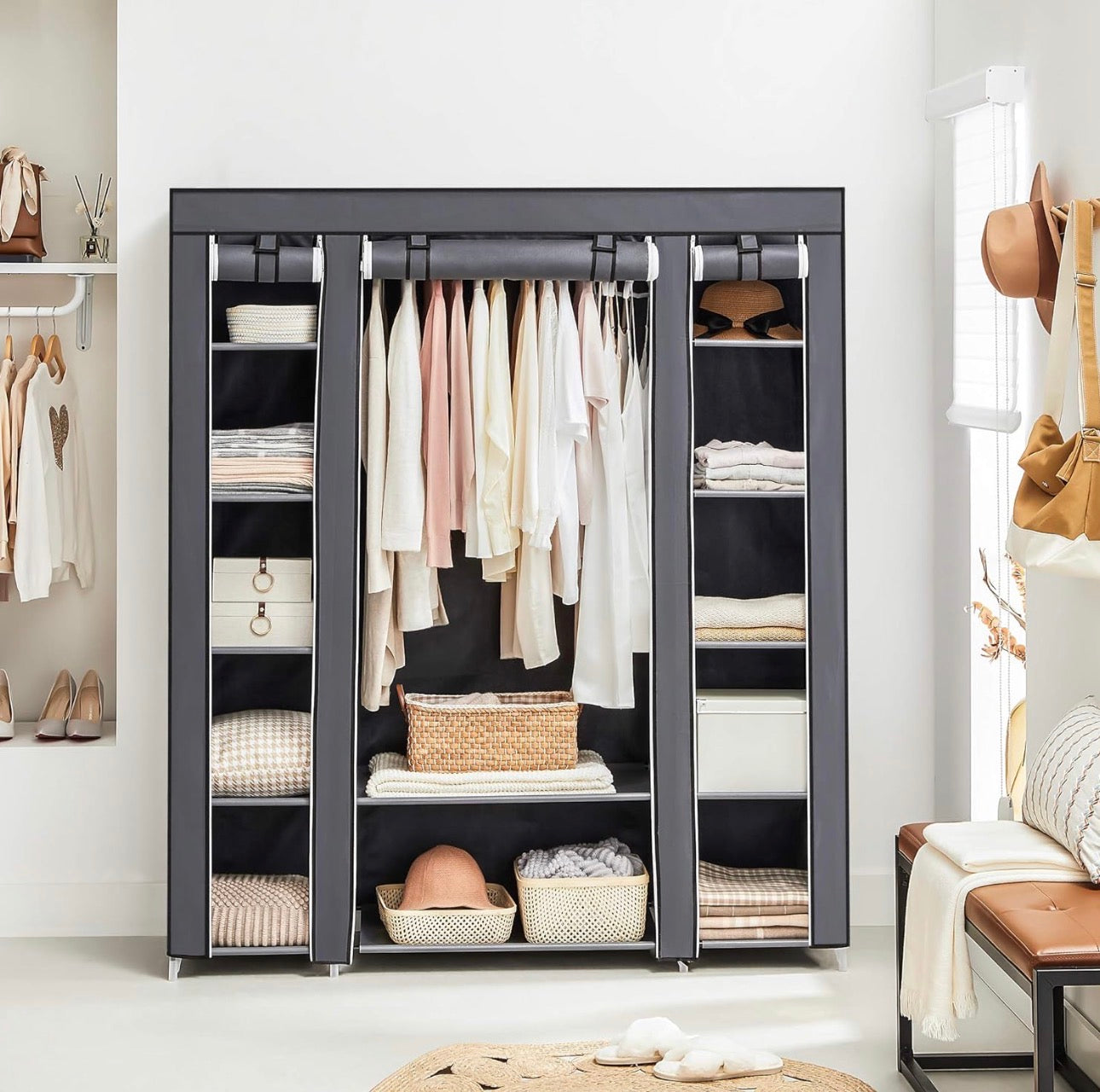 SONGMICS Extra-Large Portable Closet