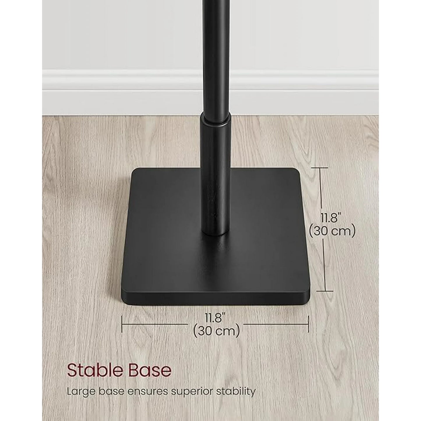 SONGMICS Solid Wood Coat Rack