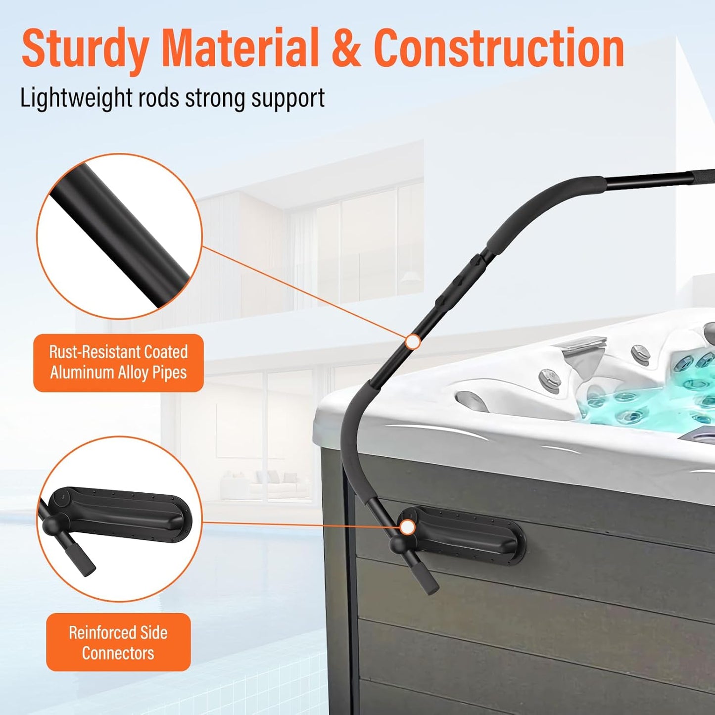 ACTREY Heavy-Duty Hot Tub Cover Lifter