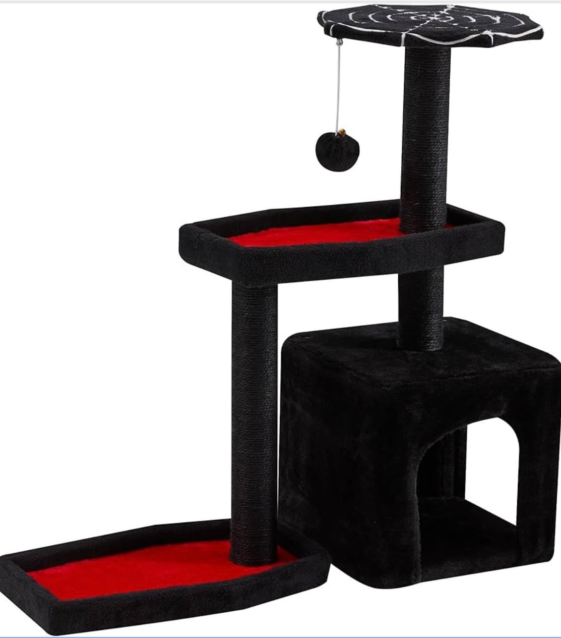 Gothic Coffin Cat Tree Tower