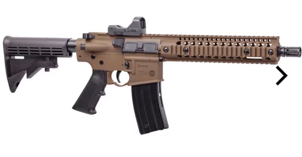 🔥 Crosman Full Auto R1 BB Air Rifle – Tactical CO₂ Powered Fun