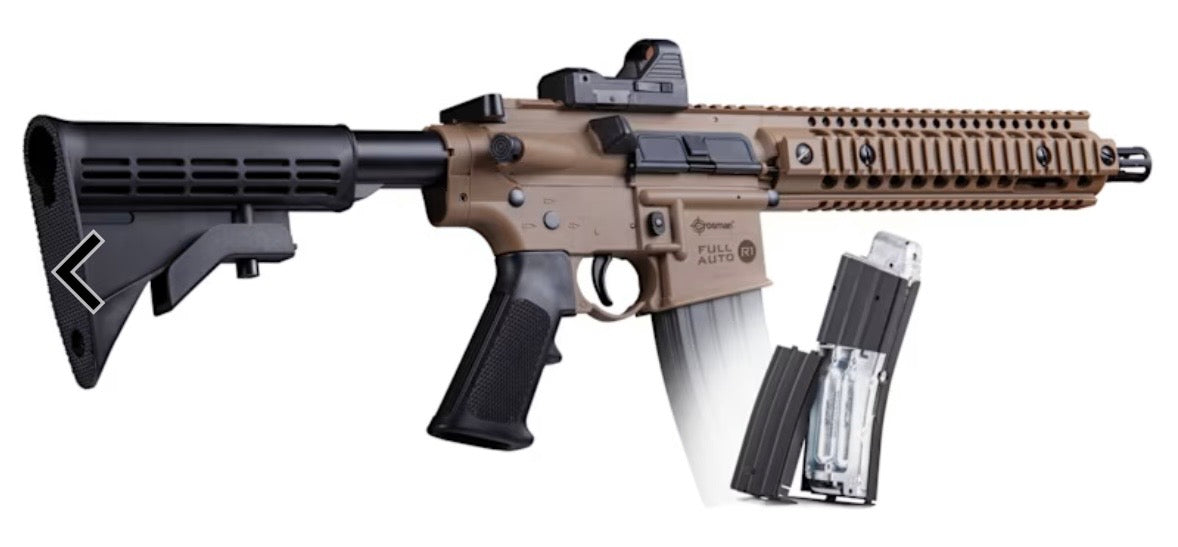 🔥 Crosman Full Auto R1 BB Air Rifle – Tactical CO₂ Powered Fun