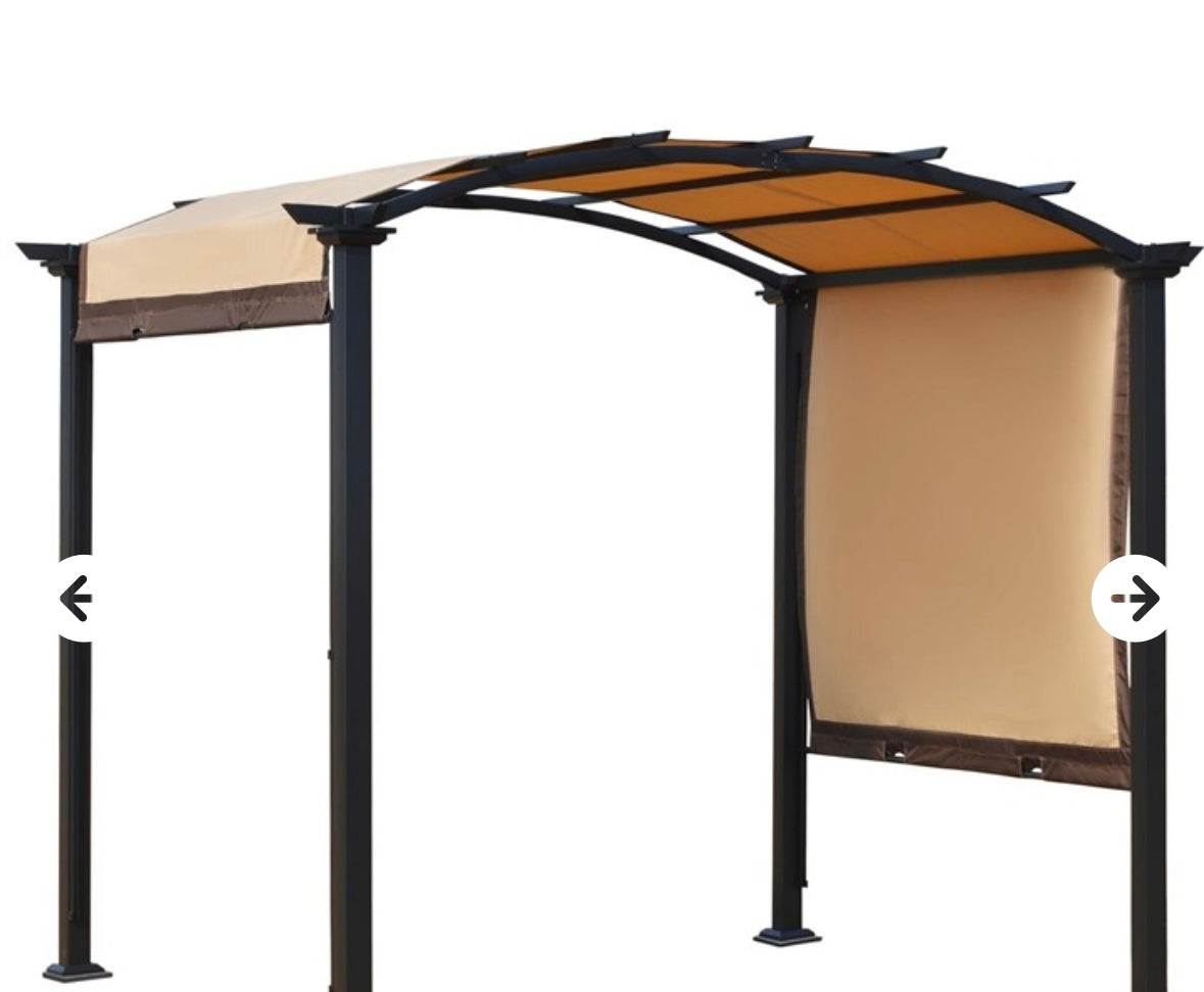 NEW – 9.7’ x 8’ Outdoor Retractable Canopy / Gazebo