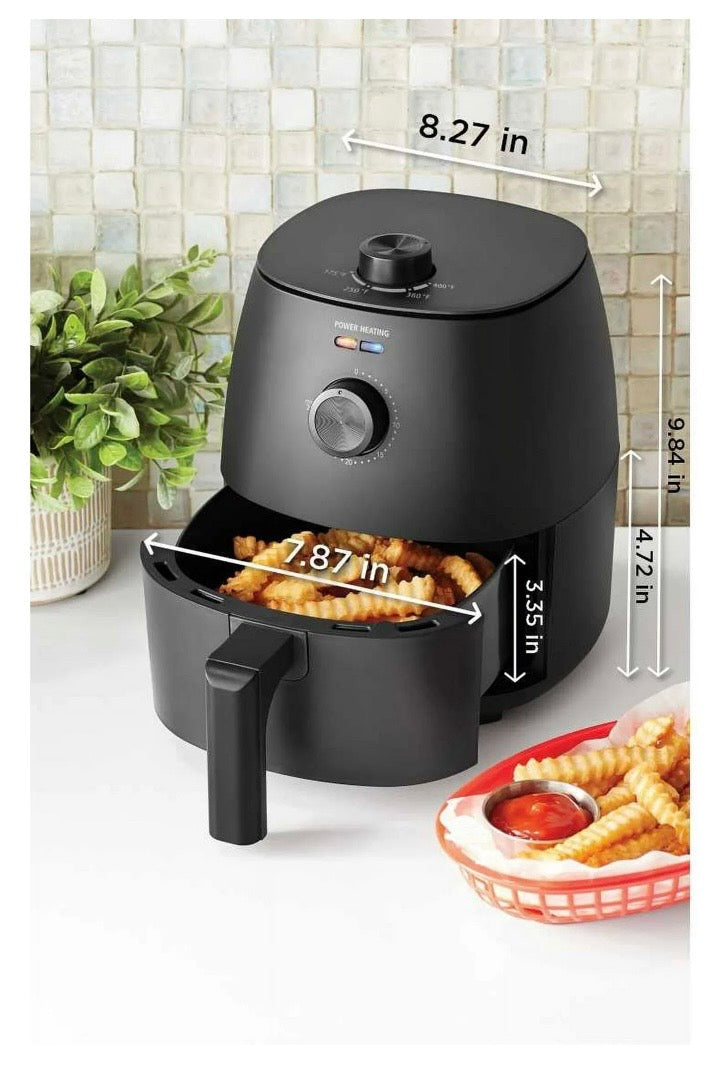 Compact Air Fryer – 2.2 Qt