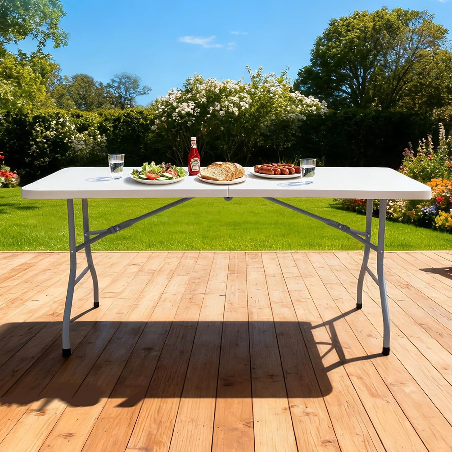 Lakhow 6FT Folding Table