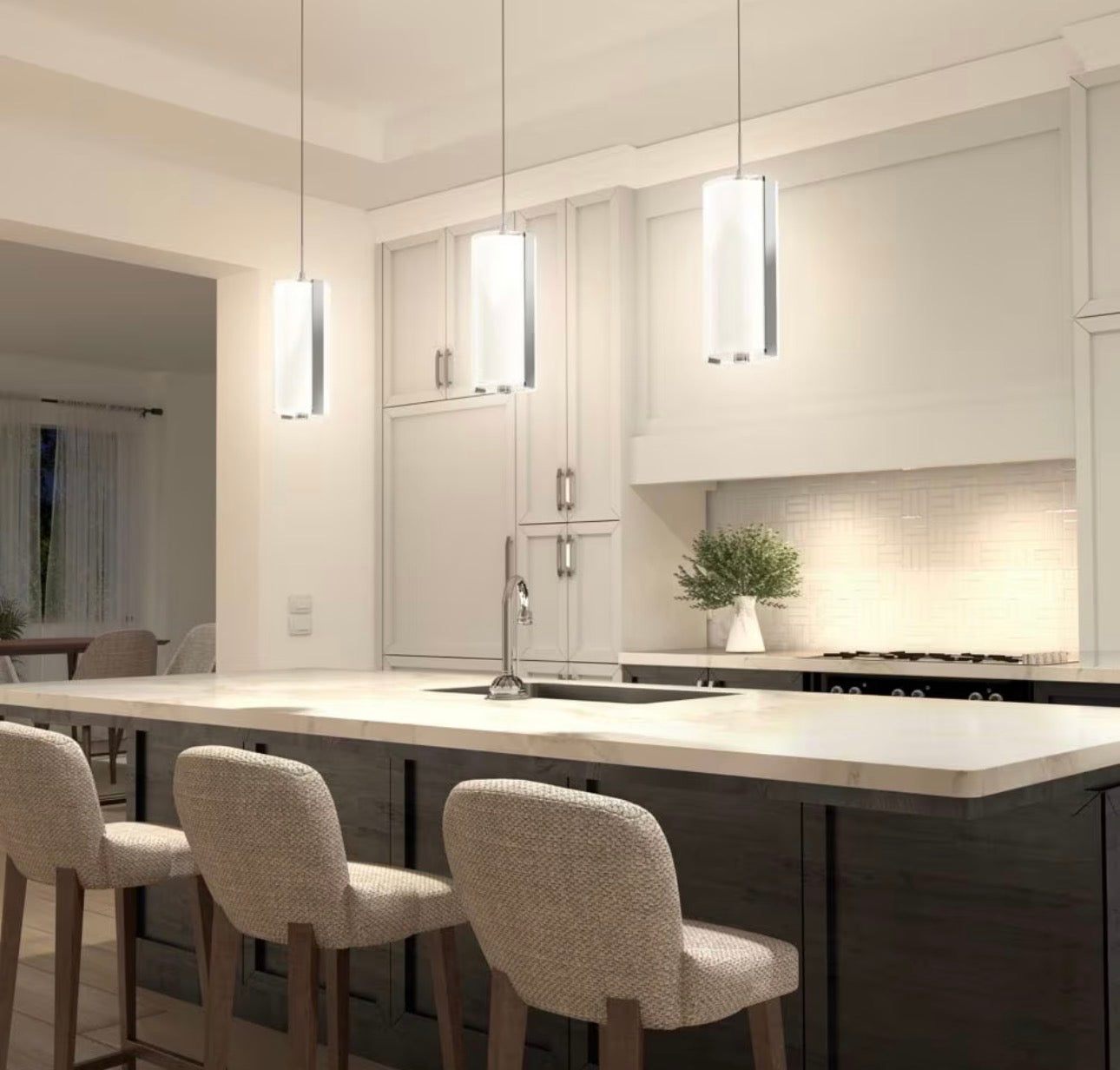Artika Glam Flush Mount Ceiling Light