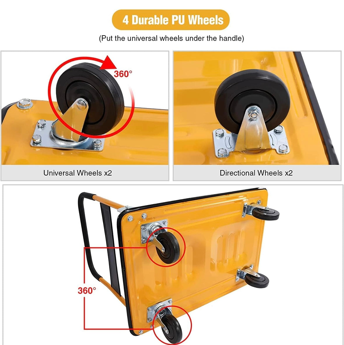 RedSwing 660lb Foldable Platform Cart Dolly – 35% Off Amazon Sale Price!