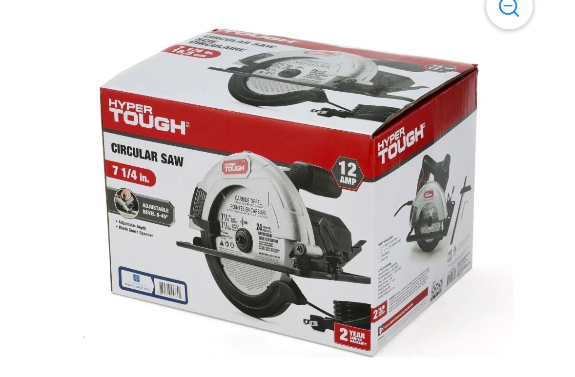 Hyper Tough 7-1/4” Circular Saw