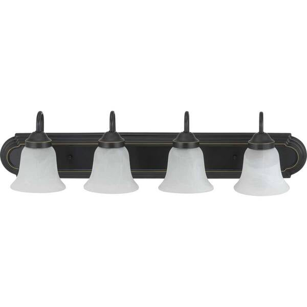 Progress Lighting 4-Light Antique Bronze Vanity Light
