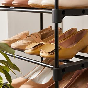 5-Tier Stackable Shoe Rack