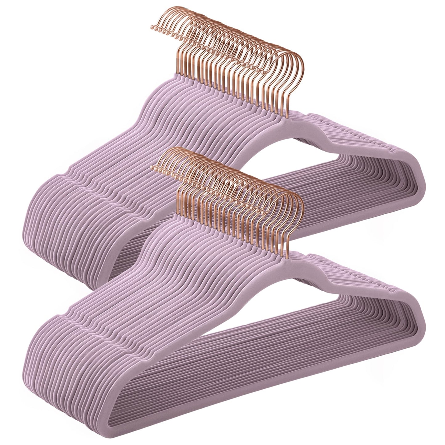 SONGMICS Velvet Slim Hangers – Set of 50