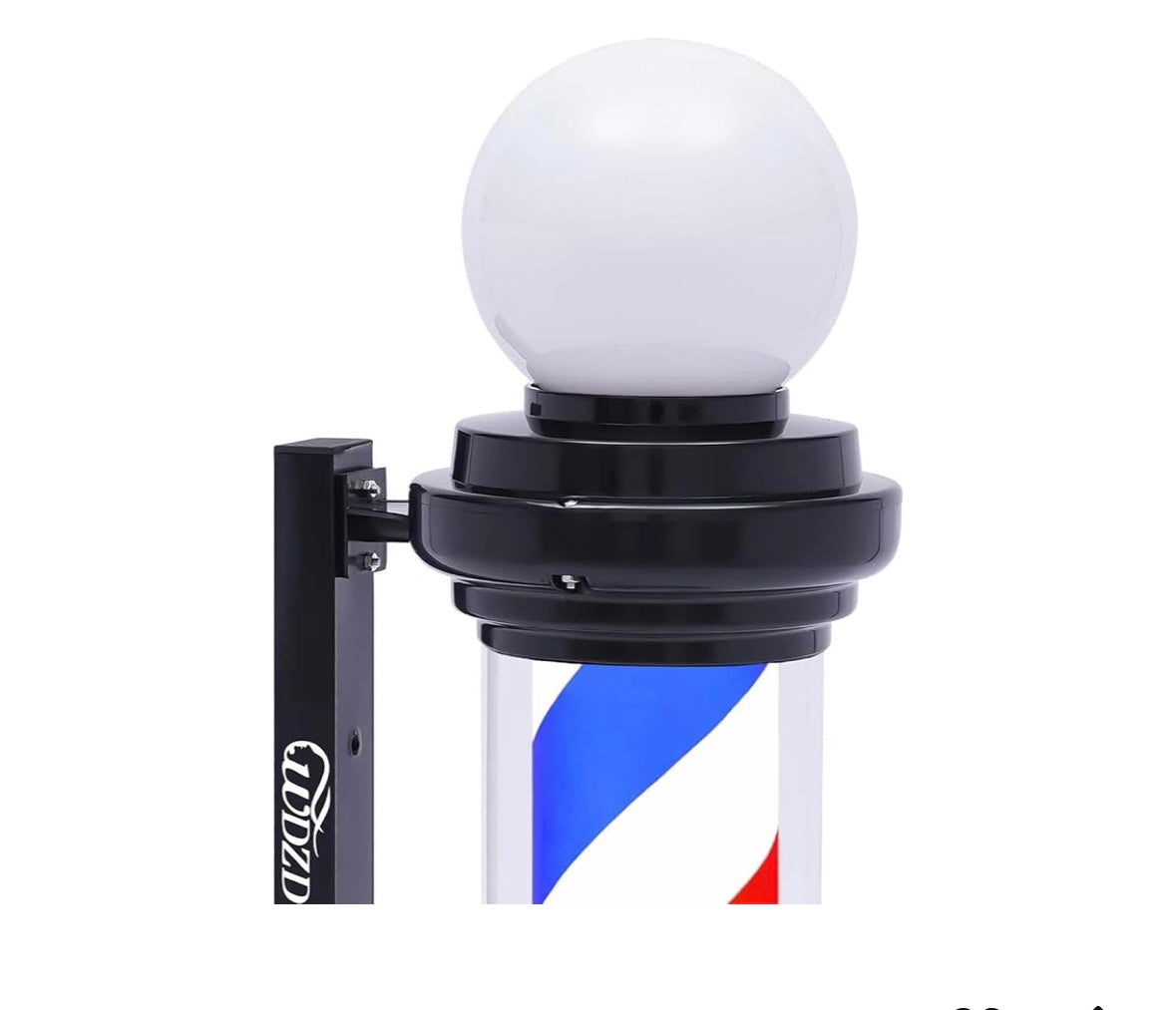 Classic WDZD Barber Pole Light – Half Price at Courtice Liquidation!