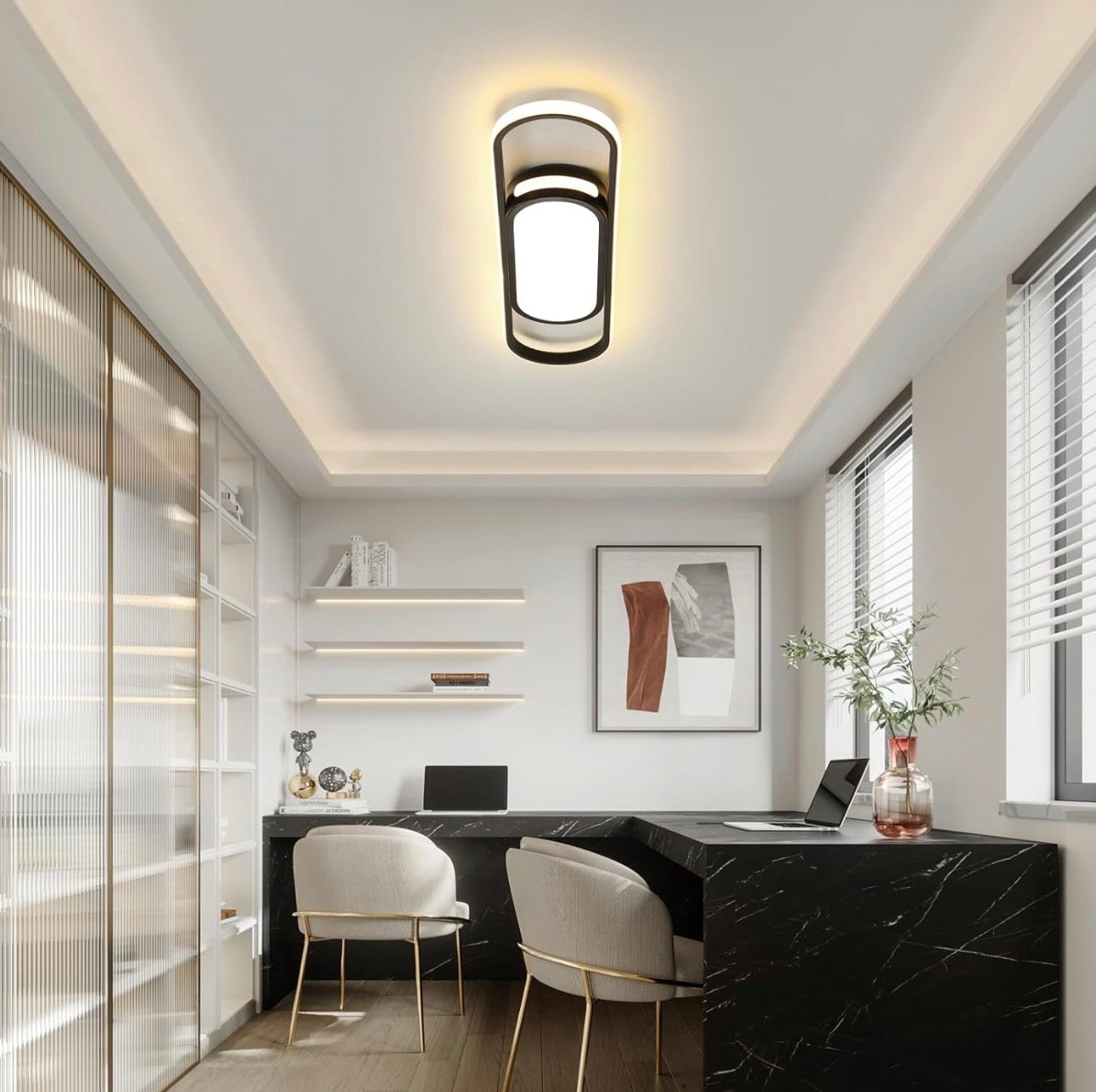 Tioolo Modern Dimmable LED Ceiling Light