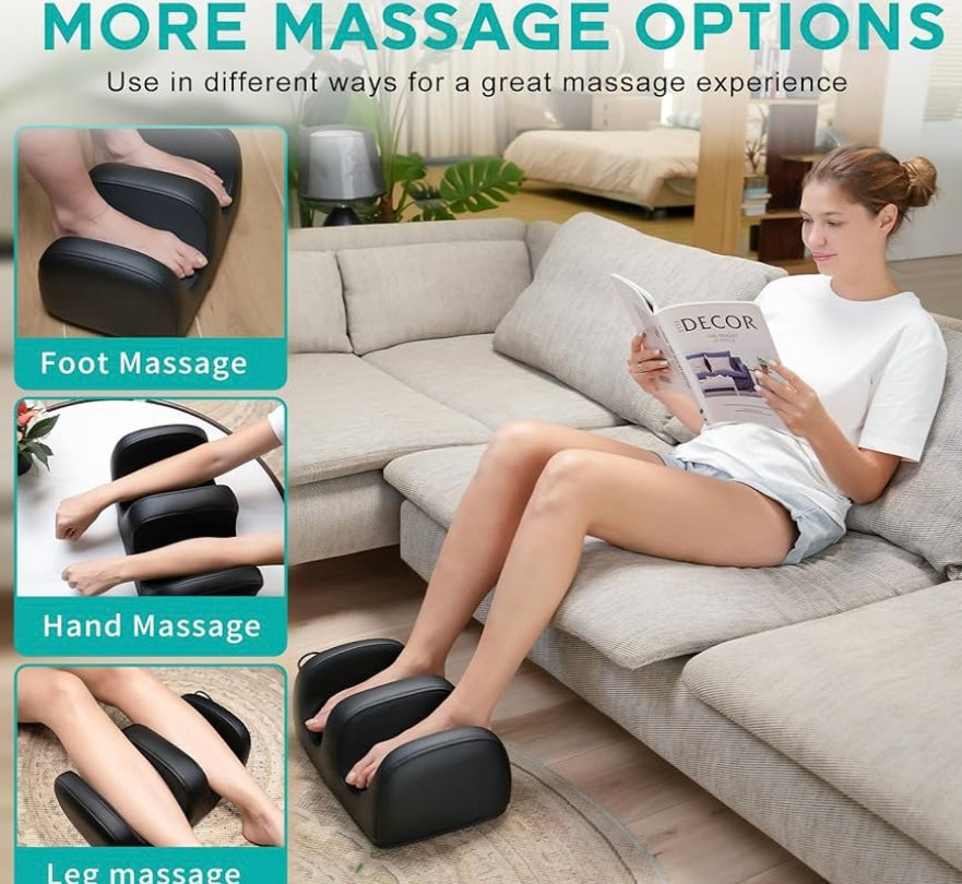 MASGRE Heated Shiatsu Foot Massager – 40% Off Amazon Price!