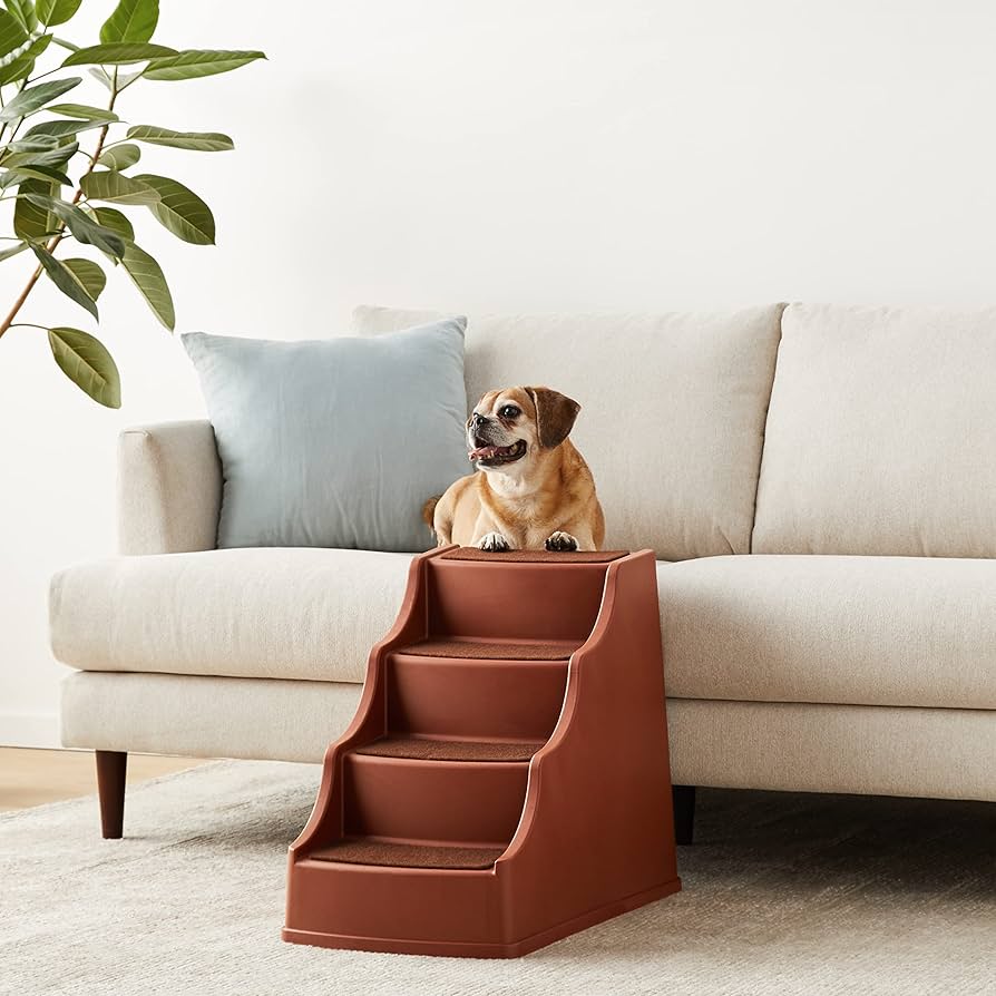 Amazon Basics 4-Step Pet Stairs