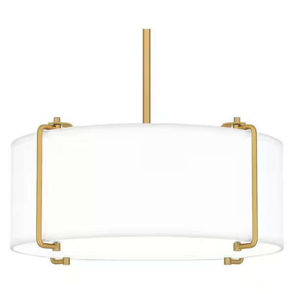 Home Decorators Collection 4-Light Brushed Gold Pendant