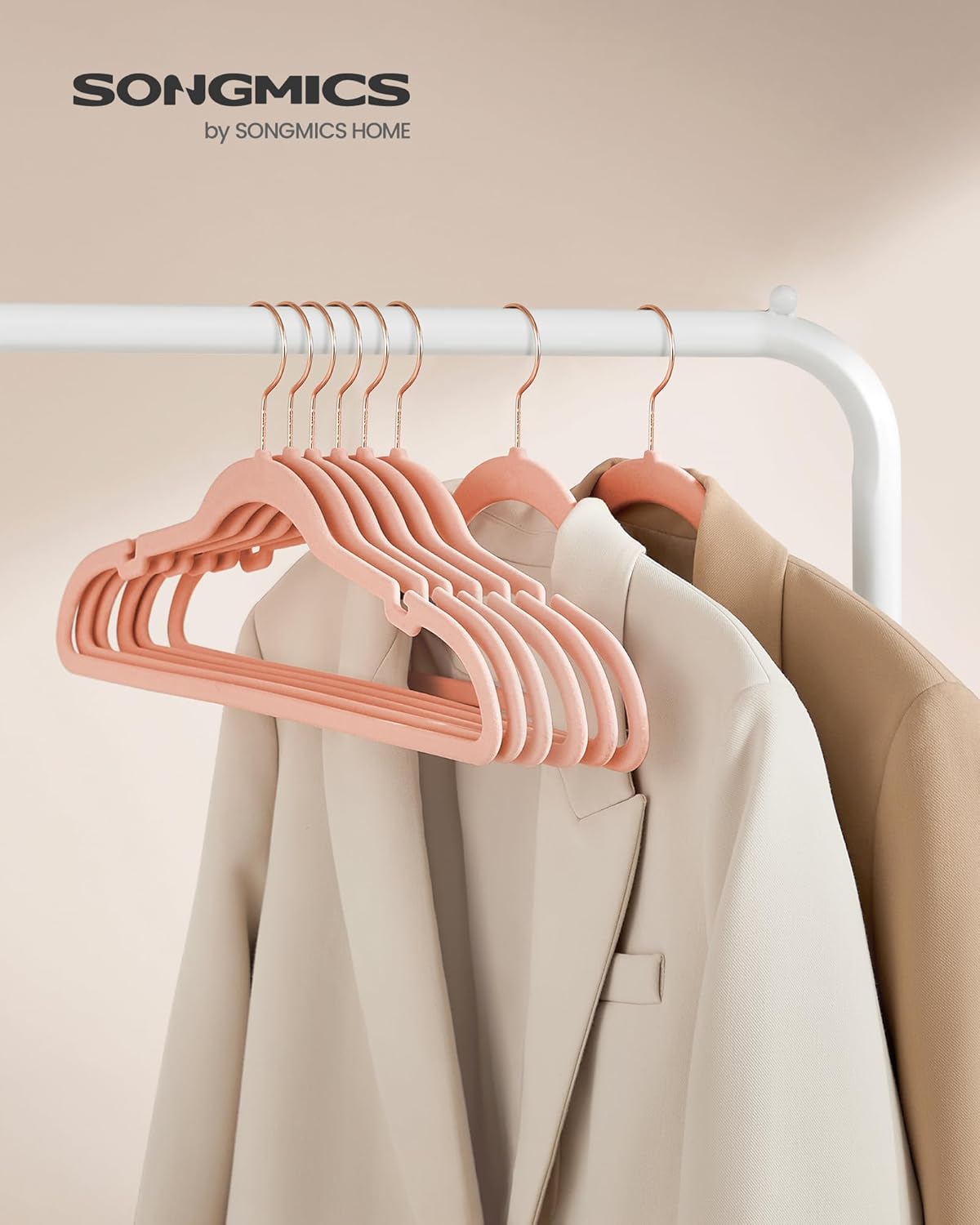 SONGMICS Velvet Slim Hangers – 50 Pack