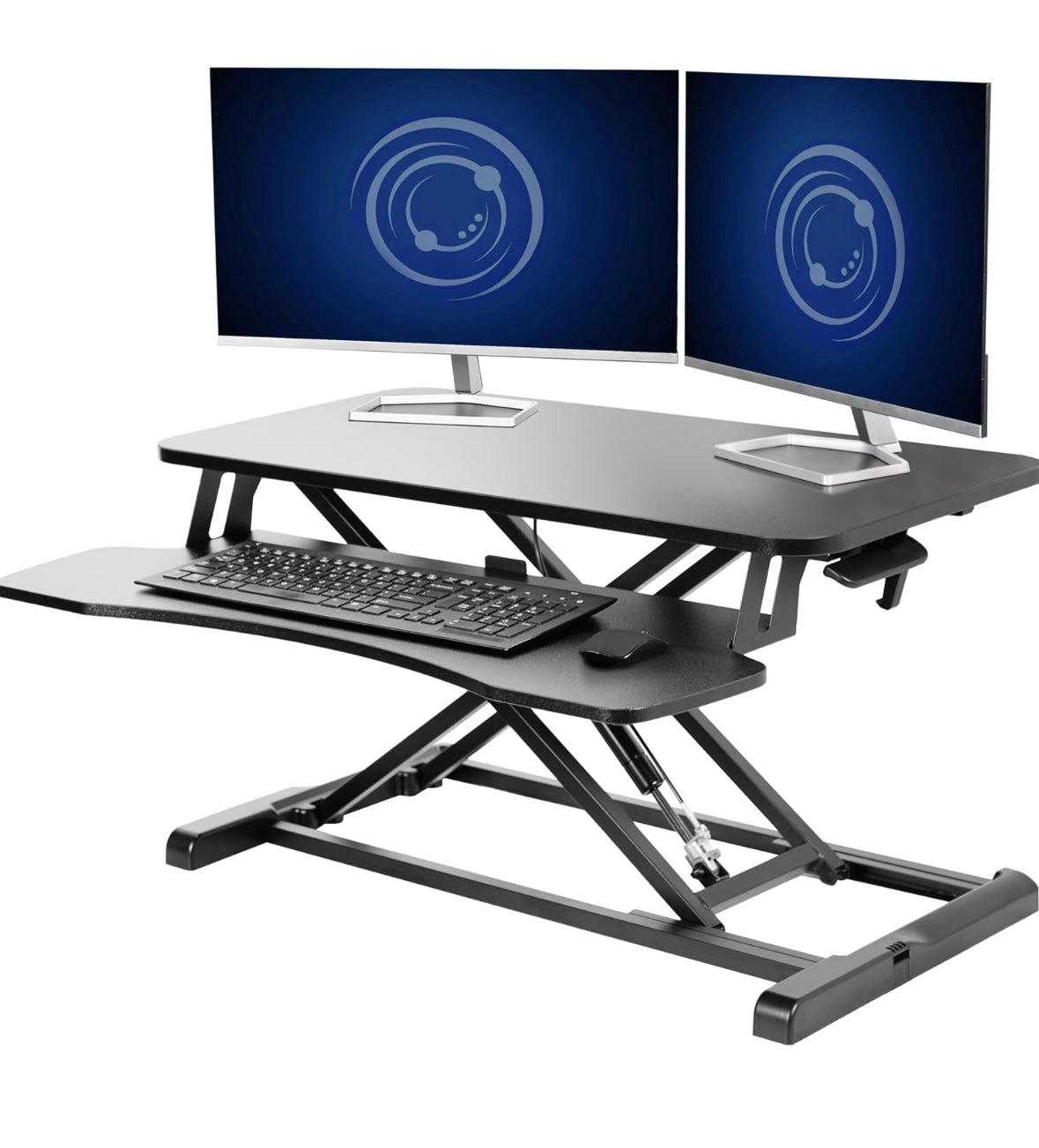 NEW – VIVO 32” Manual Standing Desk Riser – Adjustable Sit-to-Stand Workstation