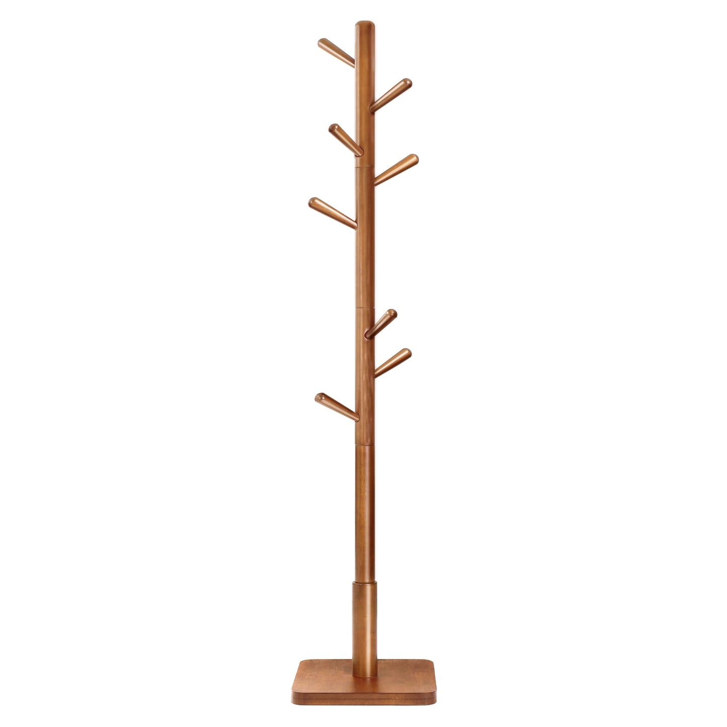 VASAGLE Solid Wood Coat Rack