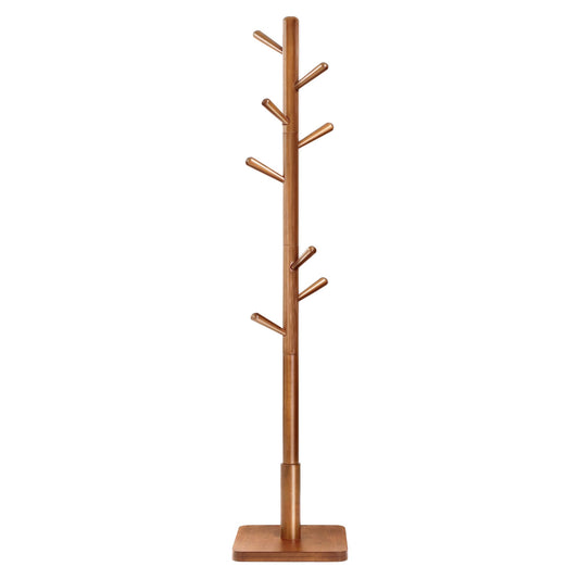 VASAGLE Solid Wood Coat Rack