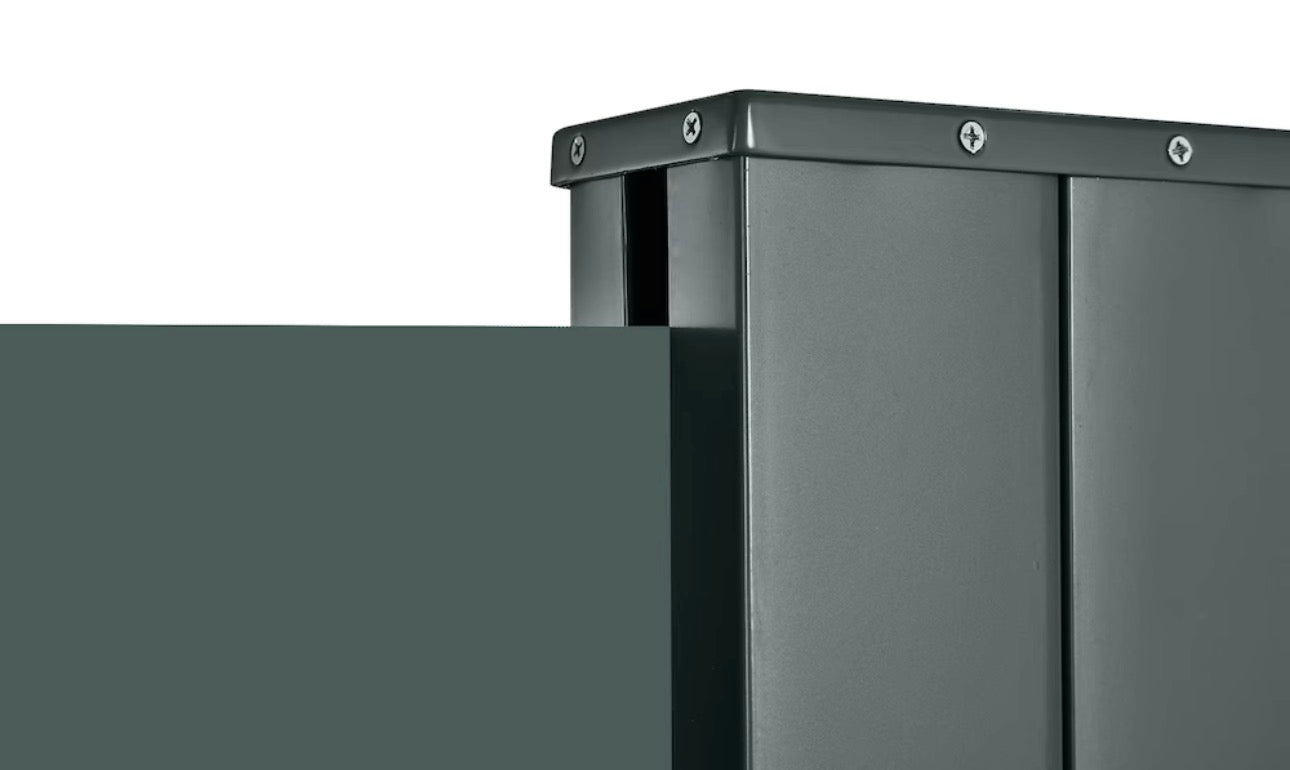 Outsunny Retractable Side Awning – Grey