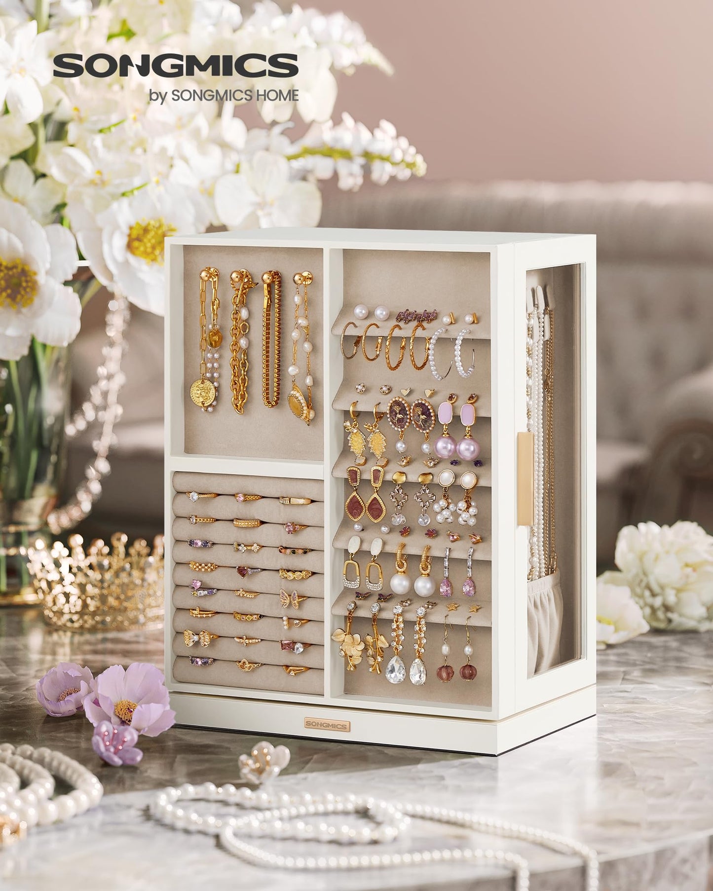 360° Rotating Jewelry Organizer