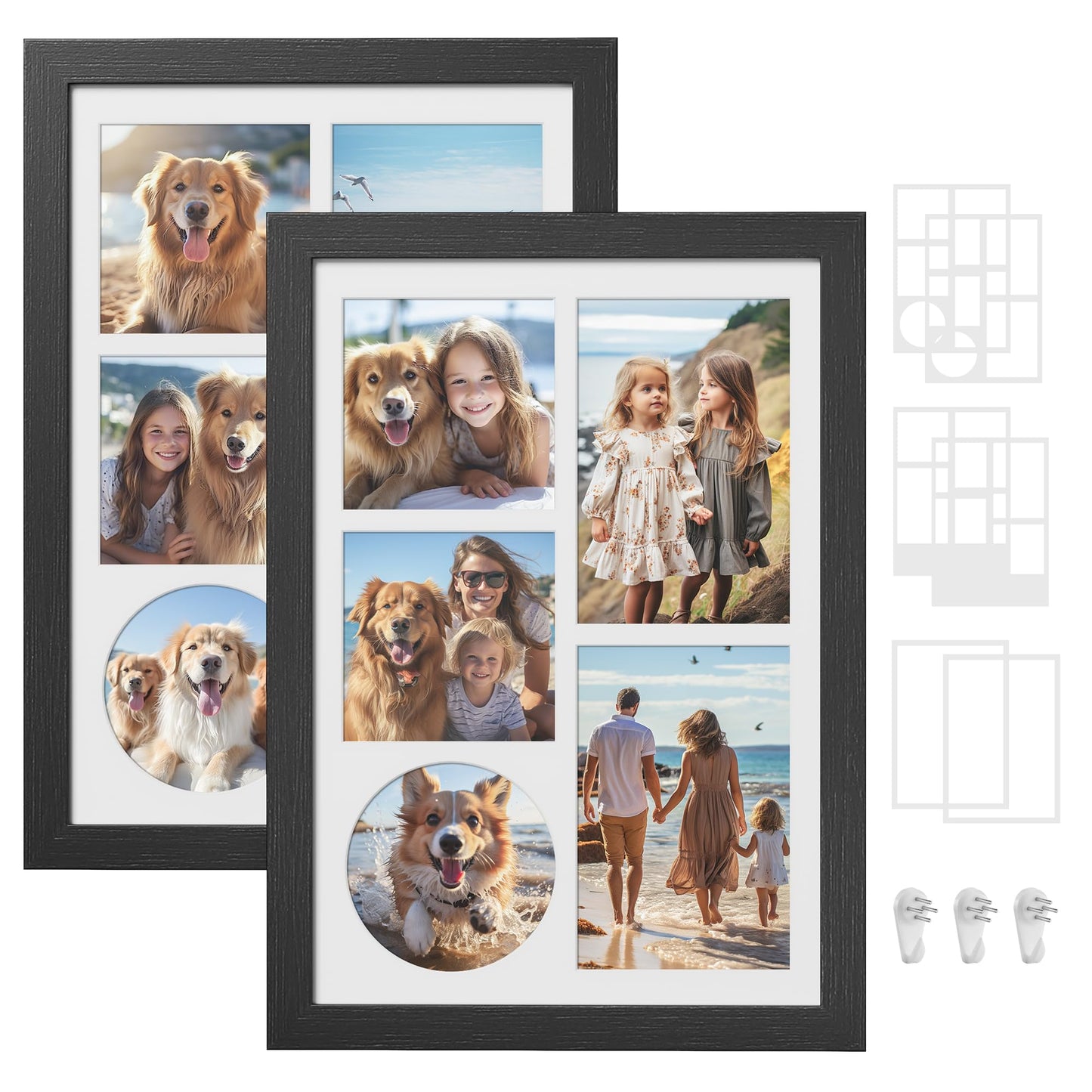 SONGMICS Collage Picture Frame Set (2-Pack)