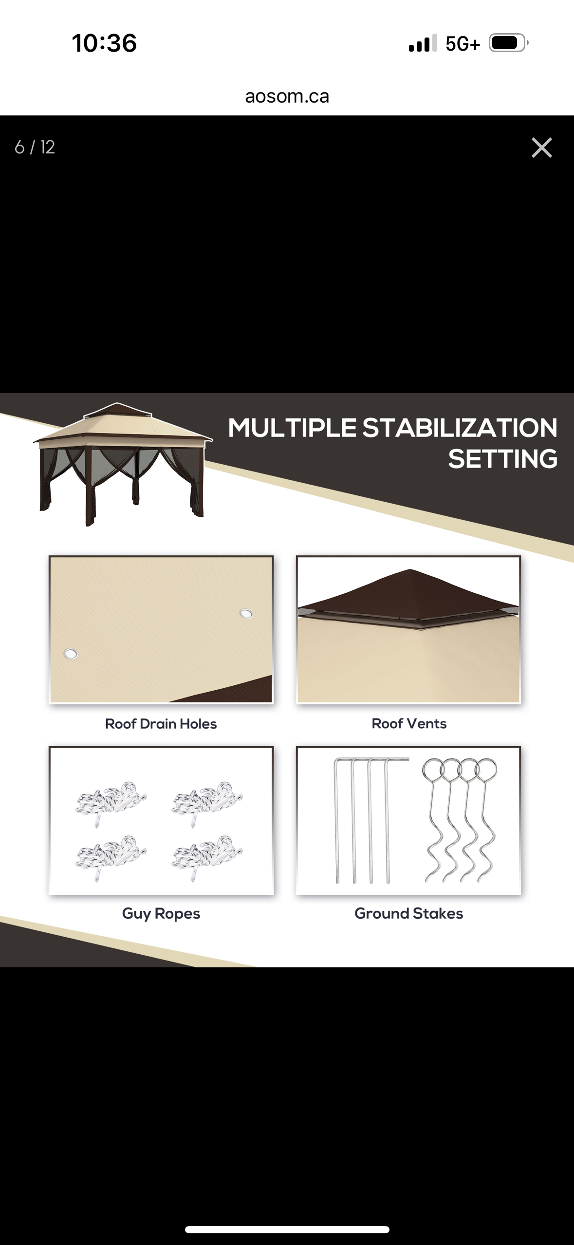 Outsunny 10×10 ft Pop-Up Gazebo Tent with Mesh Curtains — Adjustable Height, UV30+ Protection, and Carry Bag (Modern Grey)