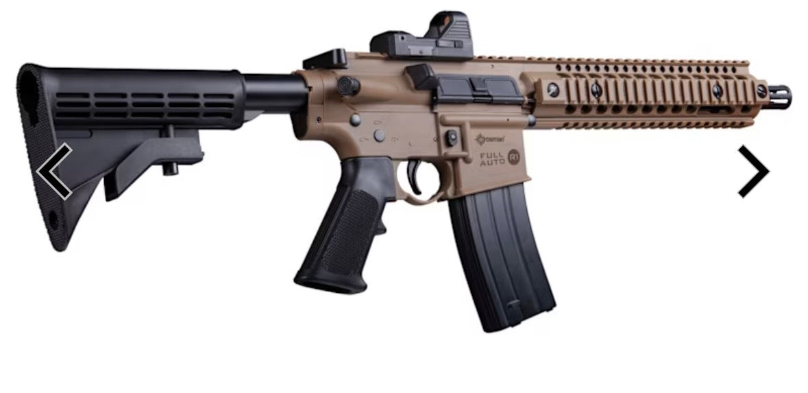 🔥 Crosman Full Auto R1 BB Air Rifle – Tactical CO₂ Powered Fun