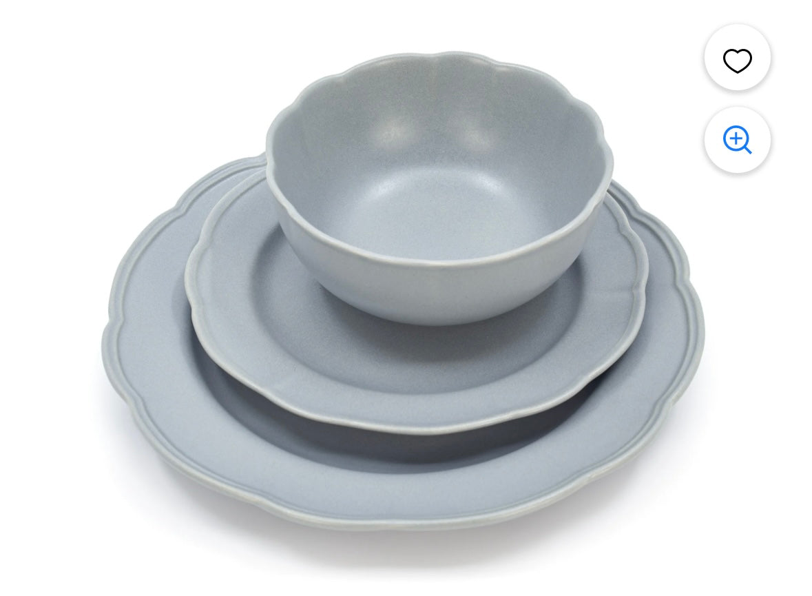 Beautiful by Drew Scalloped Dinnerware Set