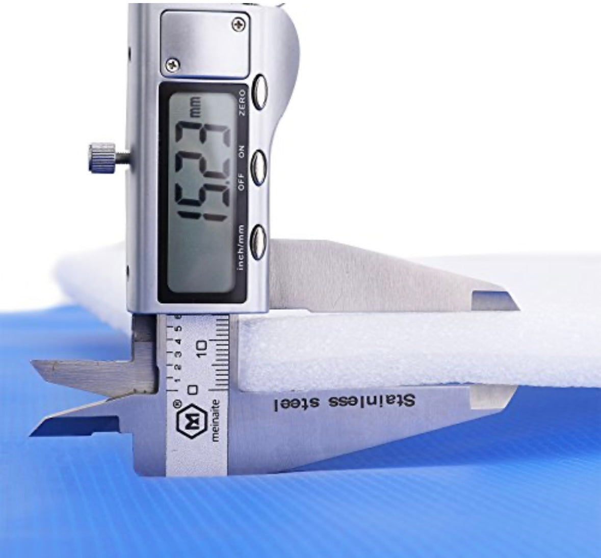 14FT Trampoline Replacement Safety Pad — Heavy-Duty UV & Water-Resistant Cover (Blue)