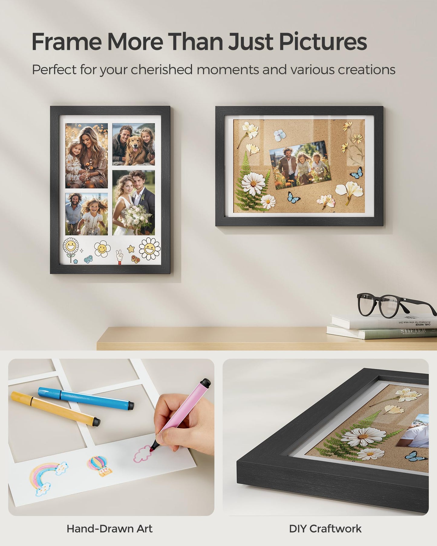 SONGMICS Collage Picture Frame Set (2-Pack)