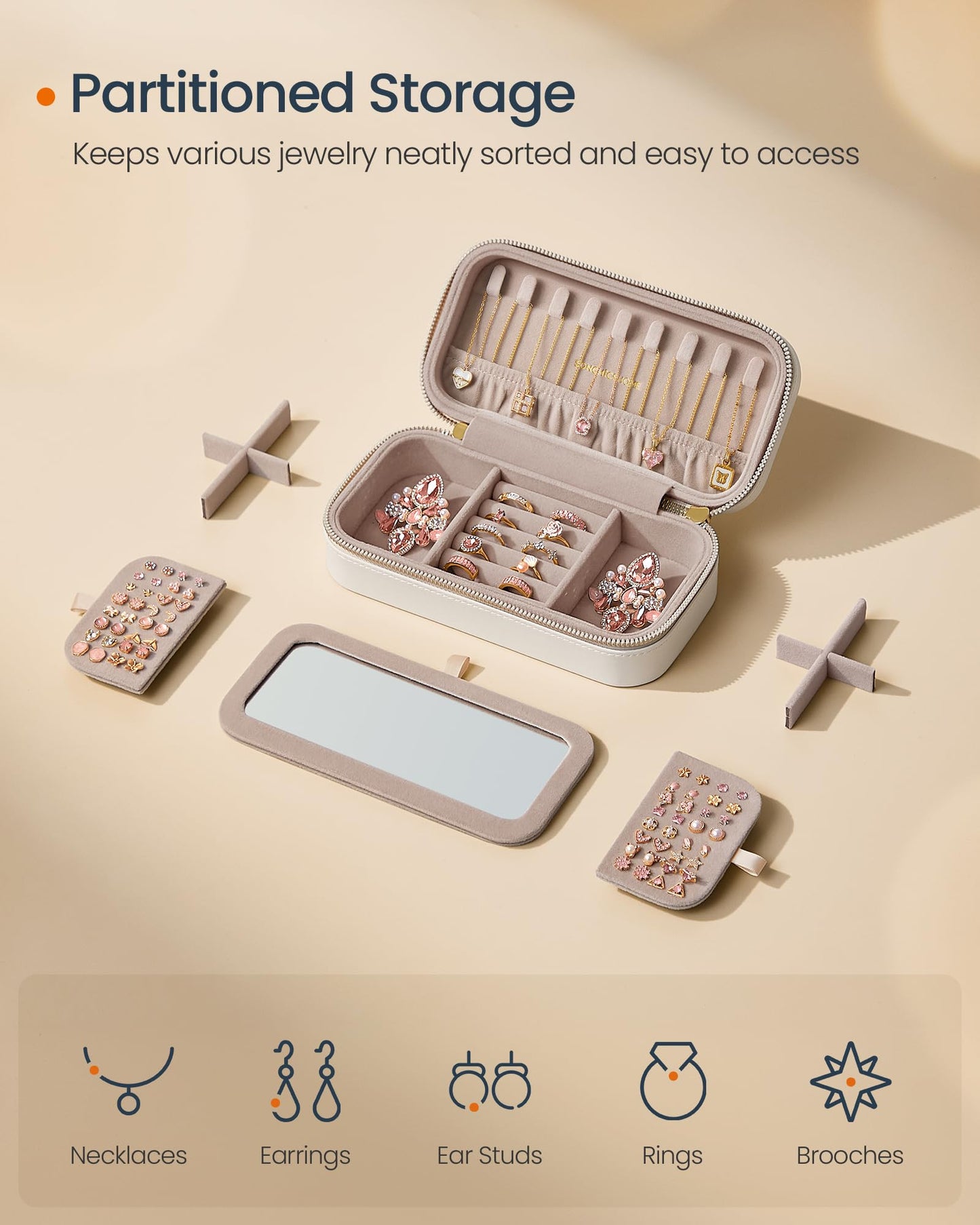 Travel Jewelry Organizer