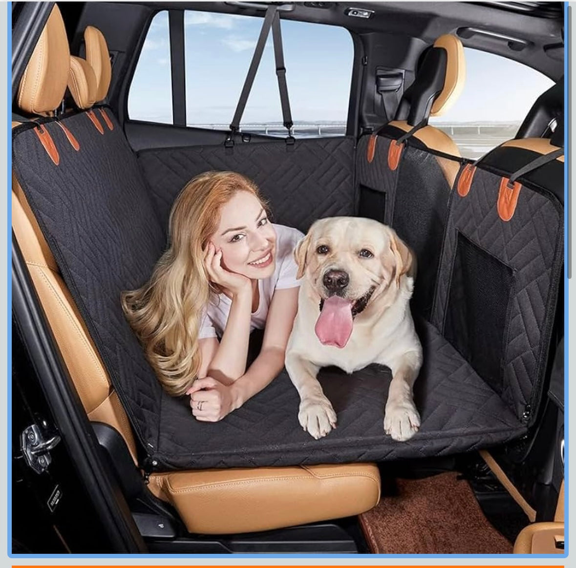MIMIGLOO Universal Fit Pet Car Seat Cover – Only $30!