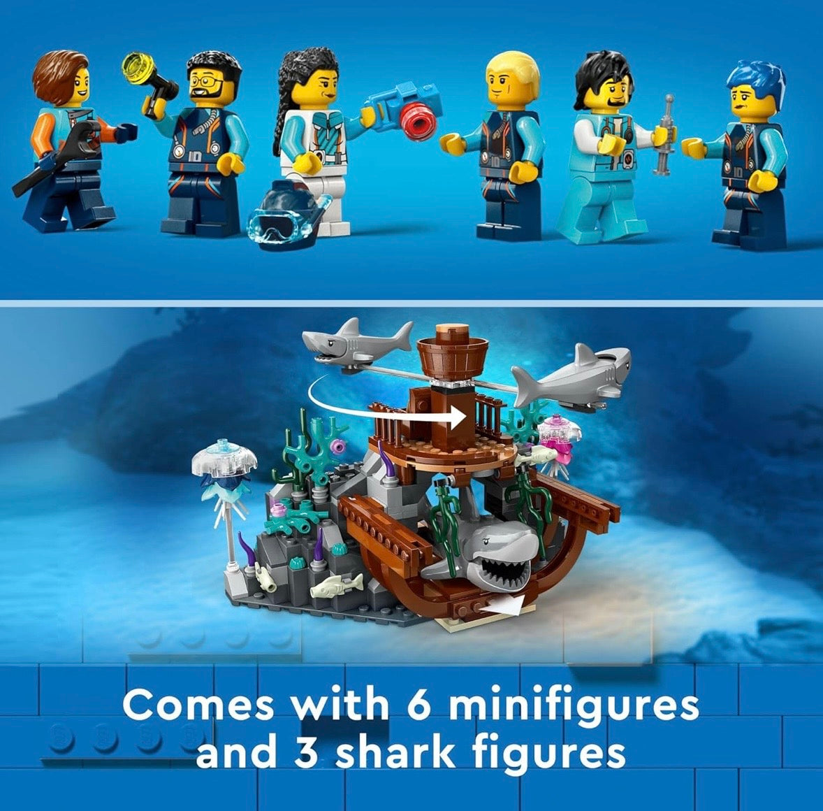 LEGO City Deep-Sea Explorer Submarine Playset