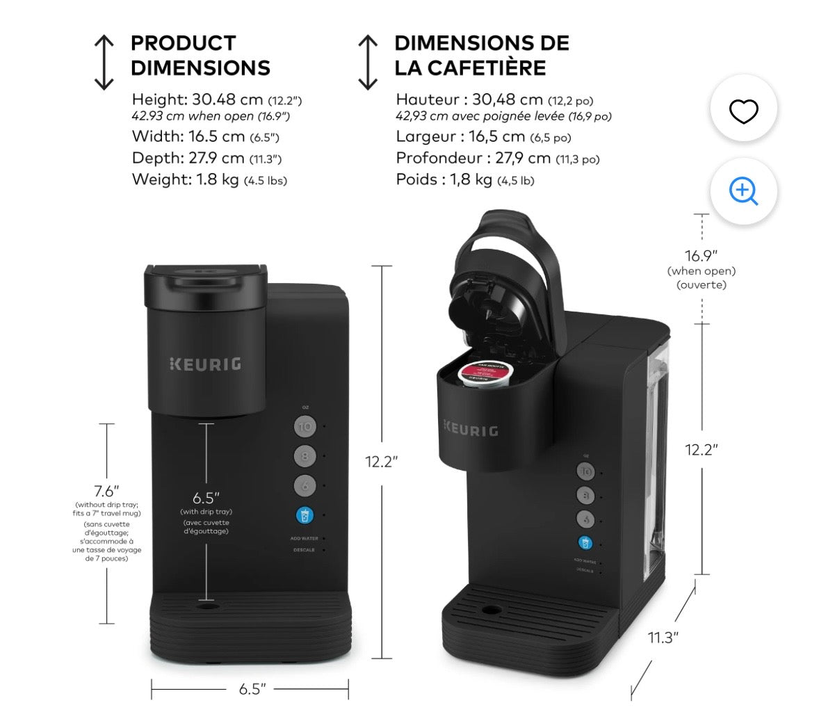 Keurig Single Serve Coffee Maker