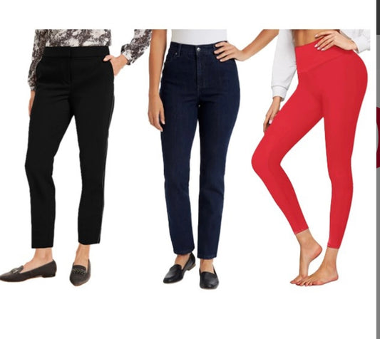 Assorted Adult Pants Lot – All New With Tags