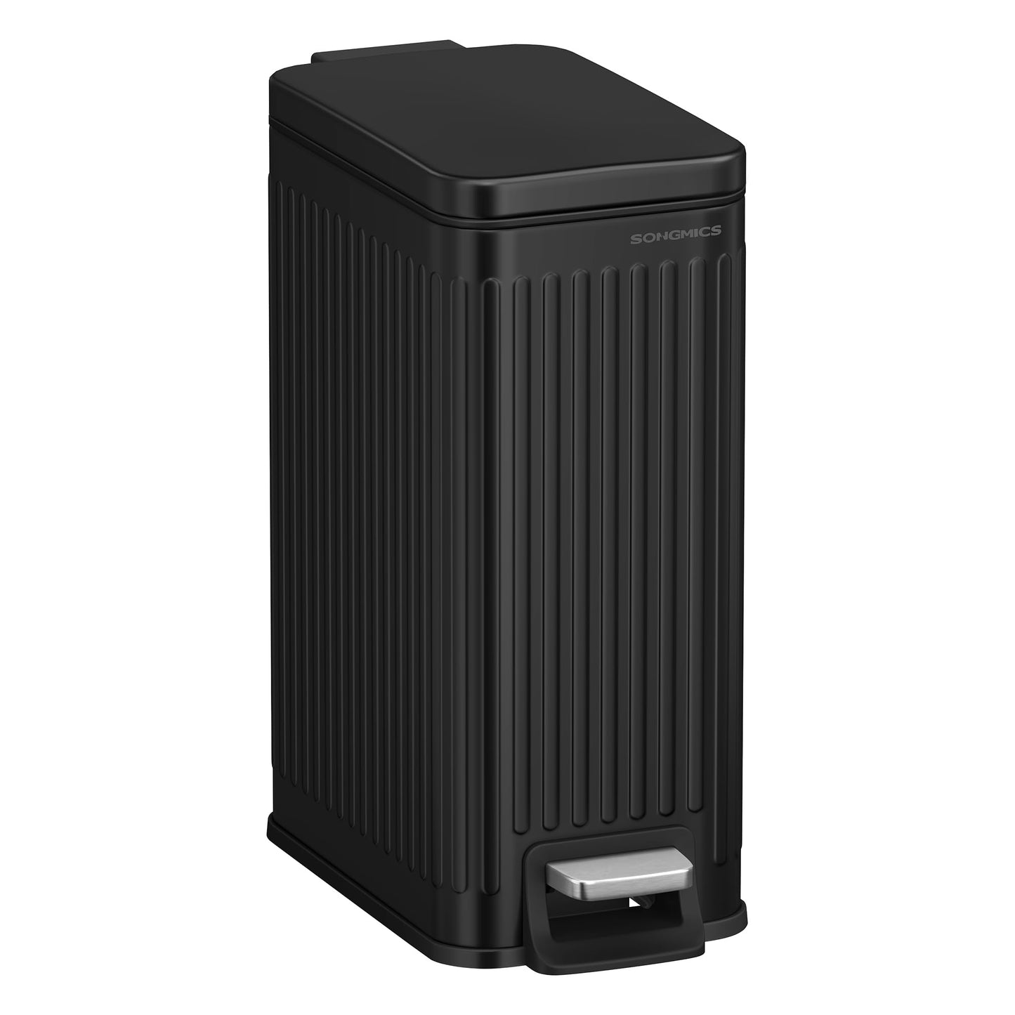 SONGMICS Slim Step Trash Can