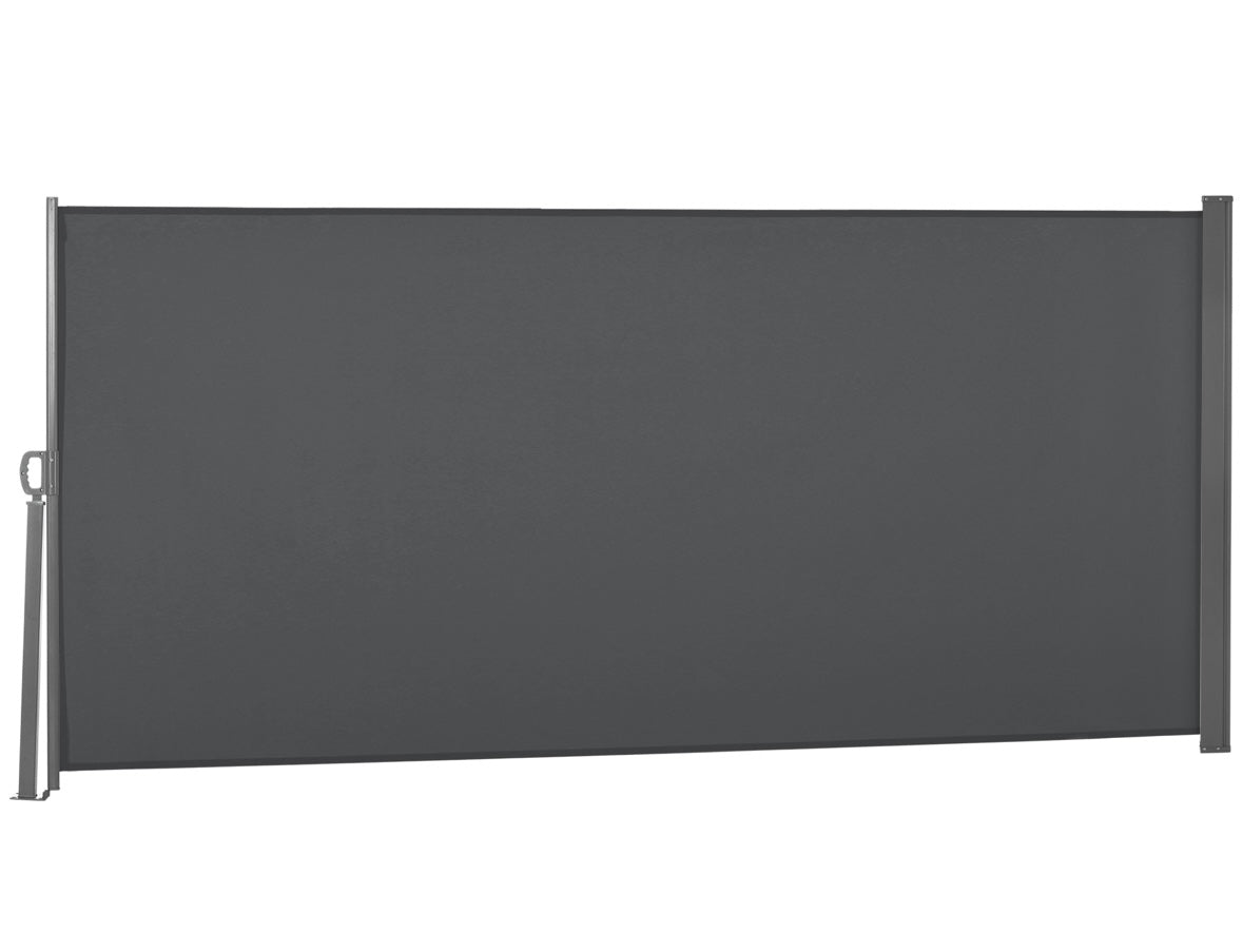 Retractable Outdoor Privacy Screen — UV & Water-Resistant Patio Awning (118” × 63”)