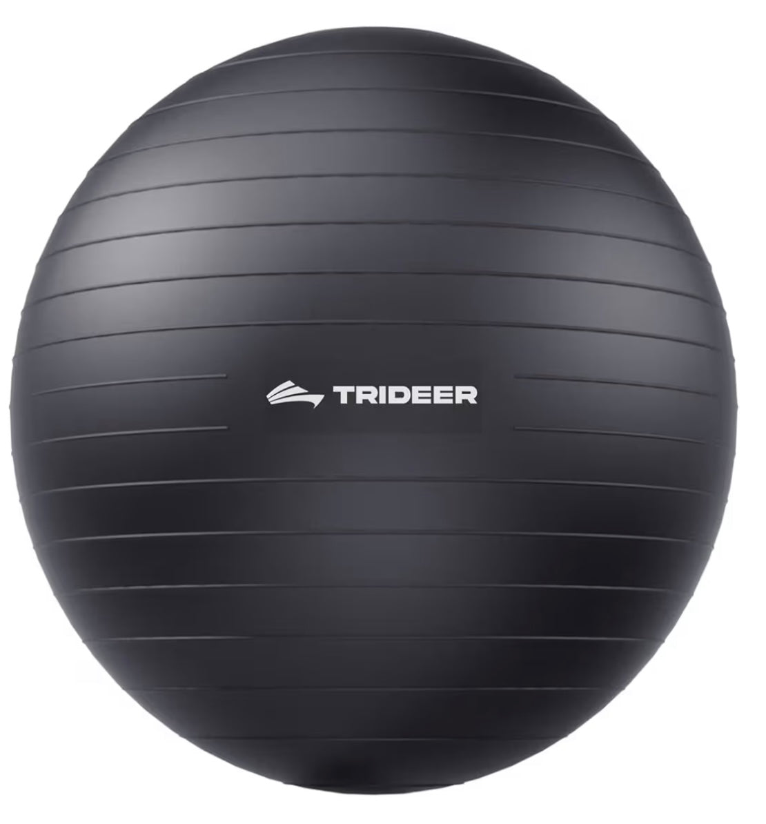 🏷️ Trideer Extra-Thick Anti-Burst Exercise Ball with Pump — 65 cm Yoga & Stability Ball (Black)