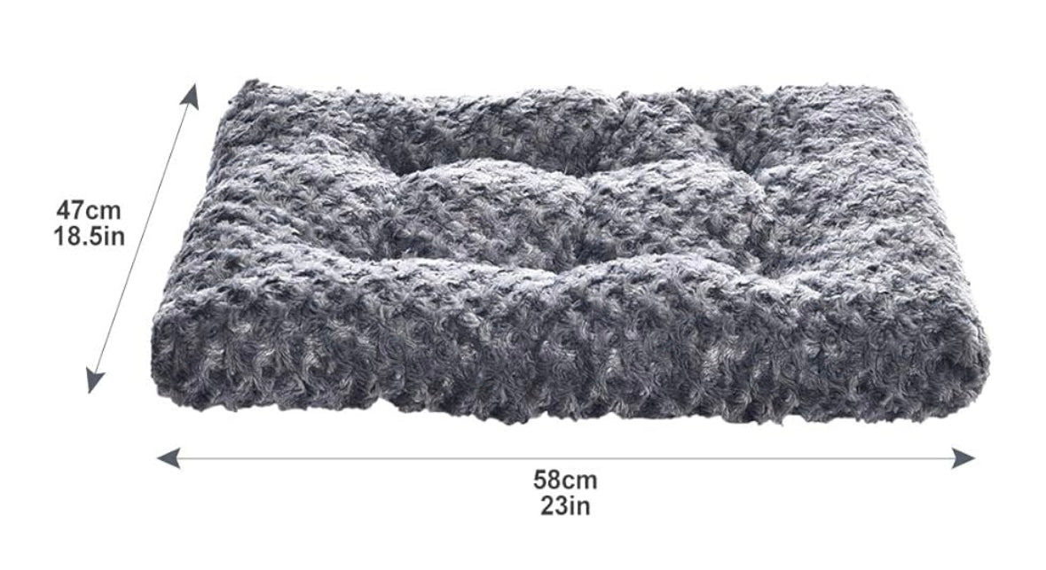 Amazon Basics Brown Pet Bed / Crate Pad – 40 % Off Amazon Price!