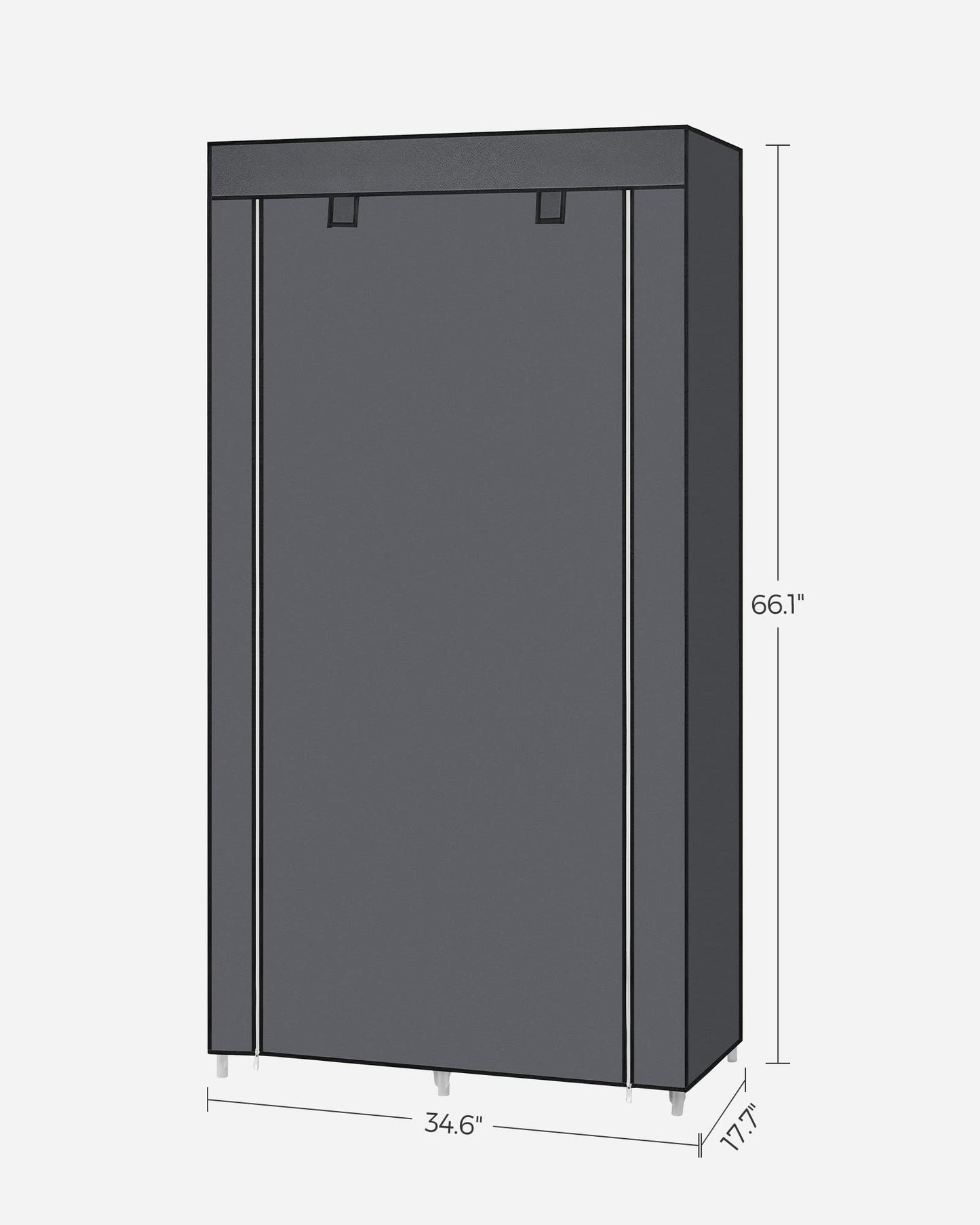 SONGMICS Portable Fabric Wardrobe Closet