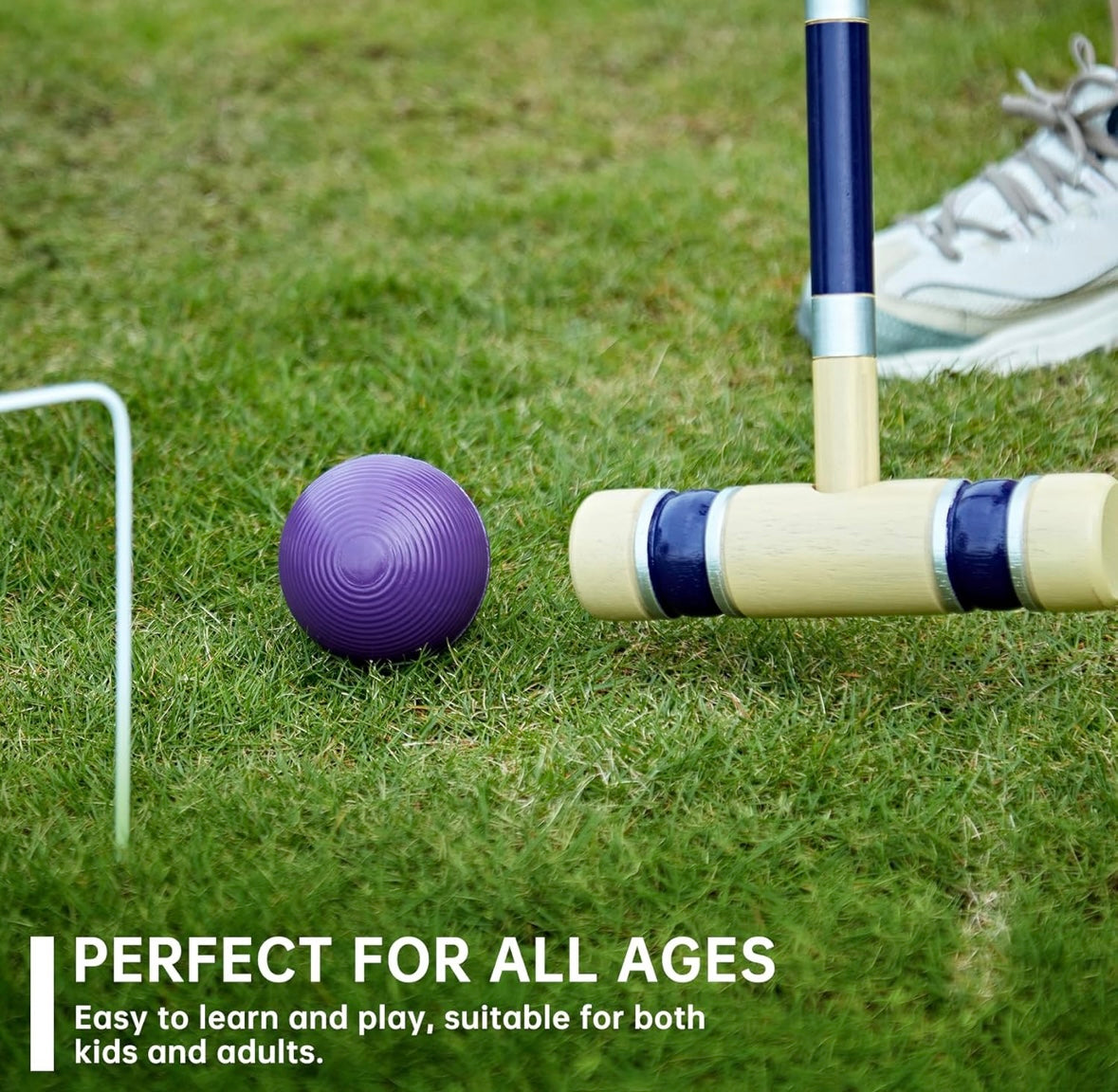 Pointyard Six-Player Croquet Set with Carry Bag – 40% Off Amazon Sale Price